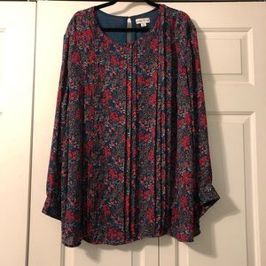 Ava & Viv floral shirt